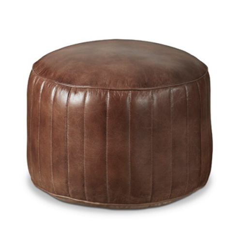 leather-pouffe-round