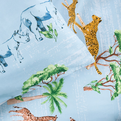 Linen House Kids - Duvet Cover Set - Safari - Image 2