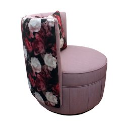 Chair Fluted Plum Side