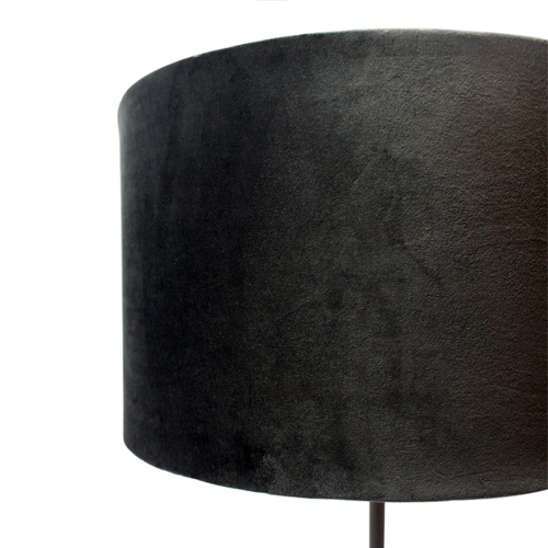 Silky Table Lamp - Black and Wood