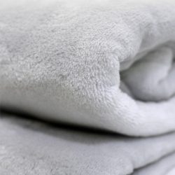 Linen House Silver Plush Blanket