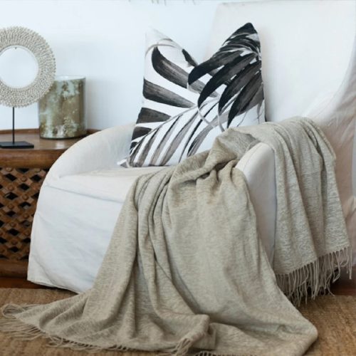 Chenille Oyster Grey