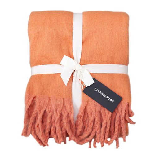 Linen House Embrace coral